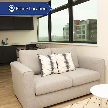 Dashing 1Br Penthouse Near Mcr Stadiums Mánchester Exterior foto