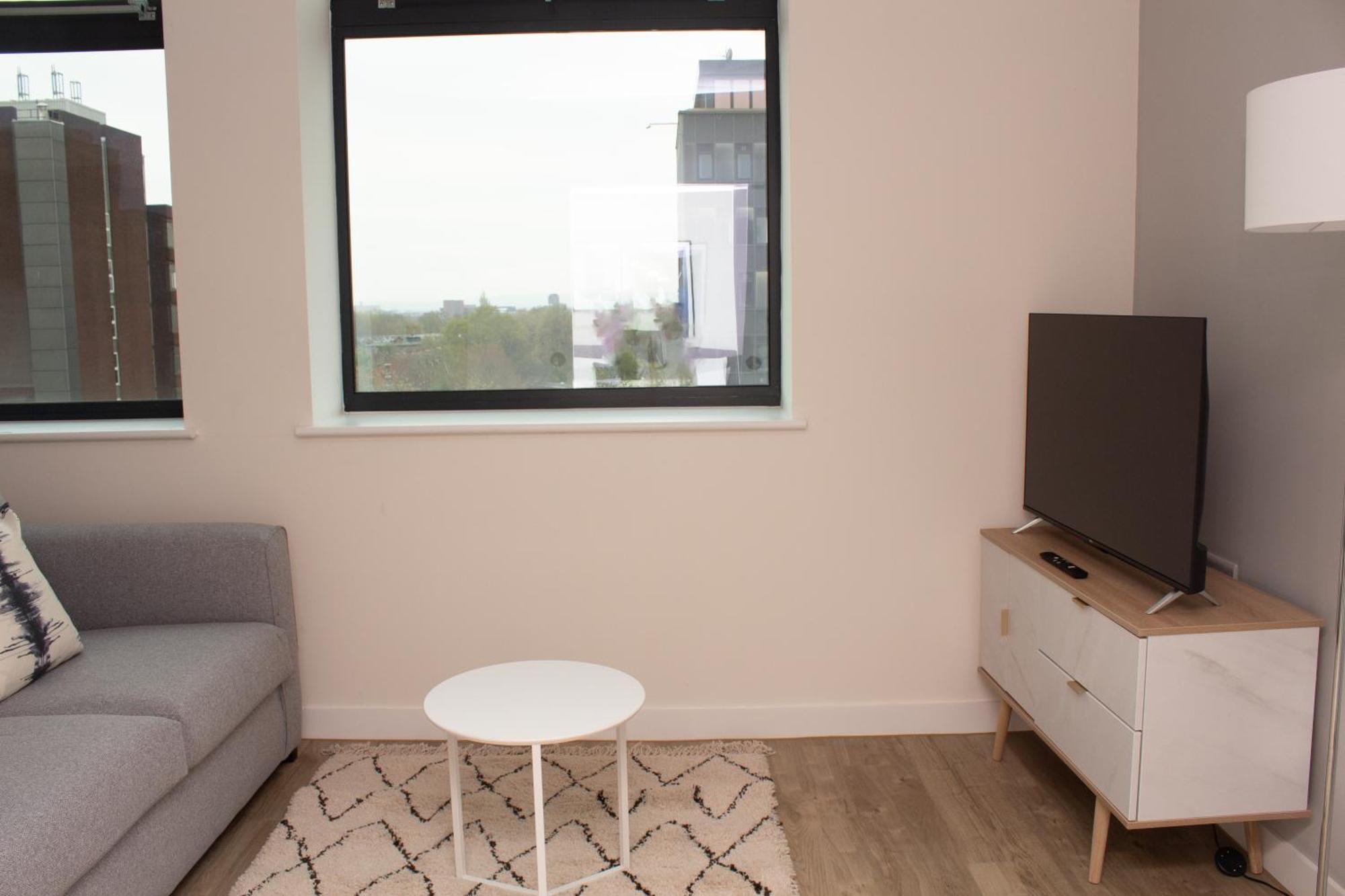 Dashing 1Br Penthouse Near Mcr Stadiums Mánchester Exterior foto